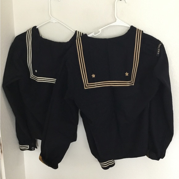 2 vintage US navy jumpers from the uss coral sea - Picture 12 of 13